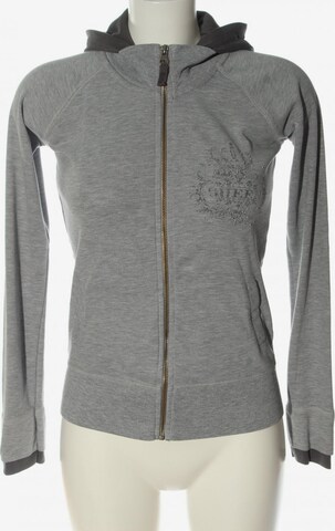Orsay Sweatshirt & Zip-Up Hoodie in S in Grey: front