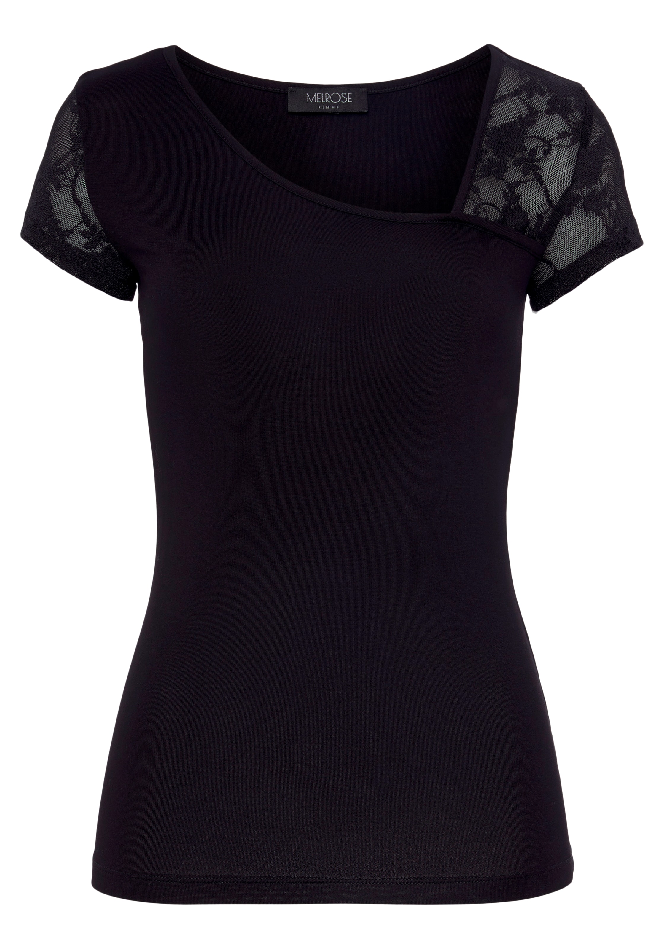 MELROSE Shirt in Black: front