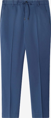 Loosefit Pantaloni con piega frontale di Hackett London in blu: frontale