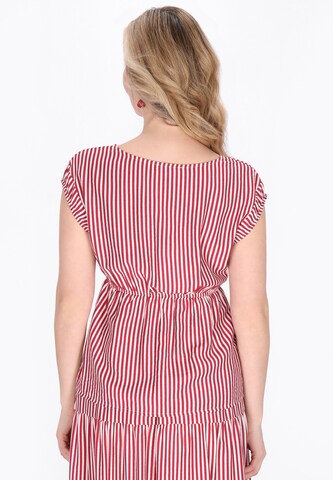 Chemisier Usha en rouge