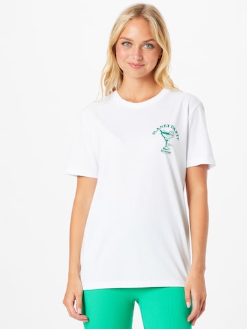 T-shirt 'GARY' Bizance Paris en blanc : devant