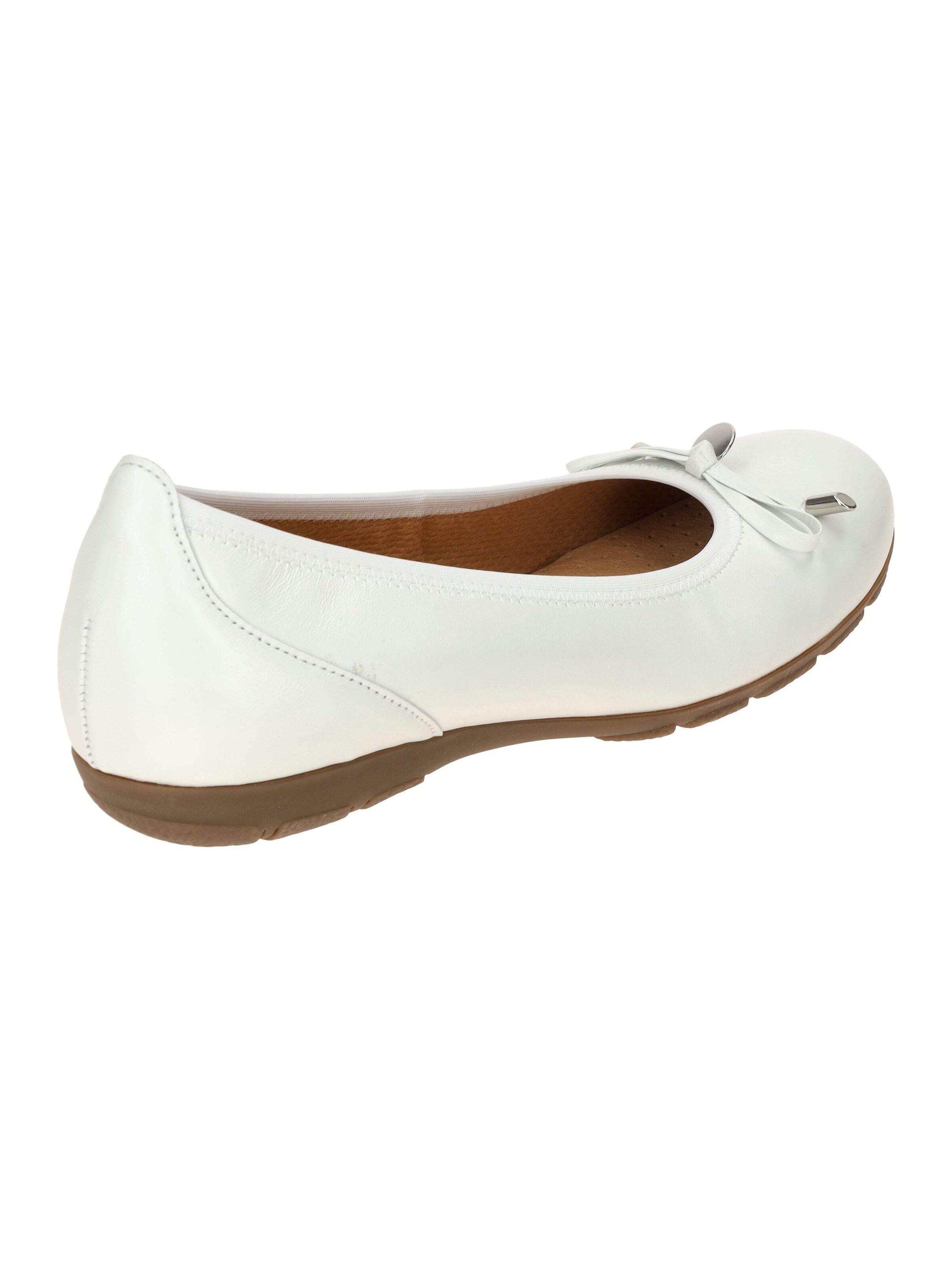 GABOR Ballet Flats in White