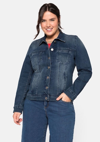 SHEEGO Between-season jacket in Blue: front