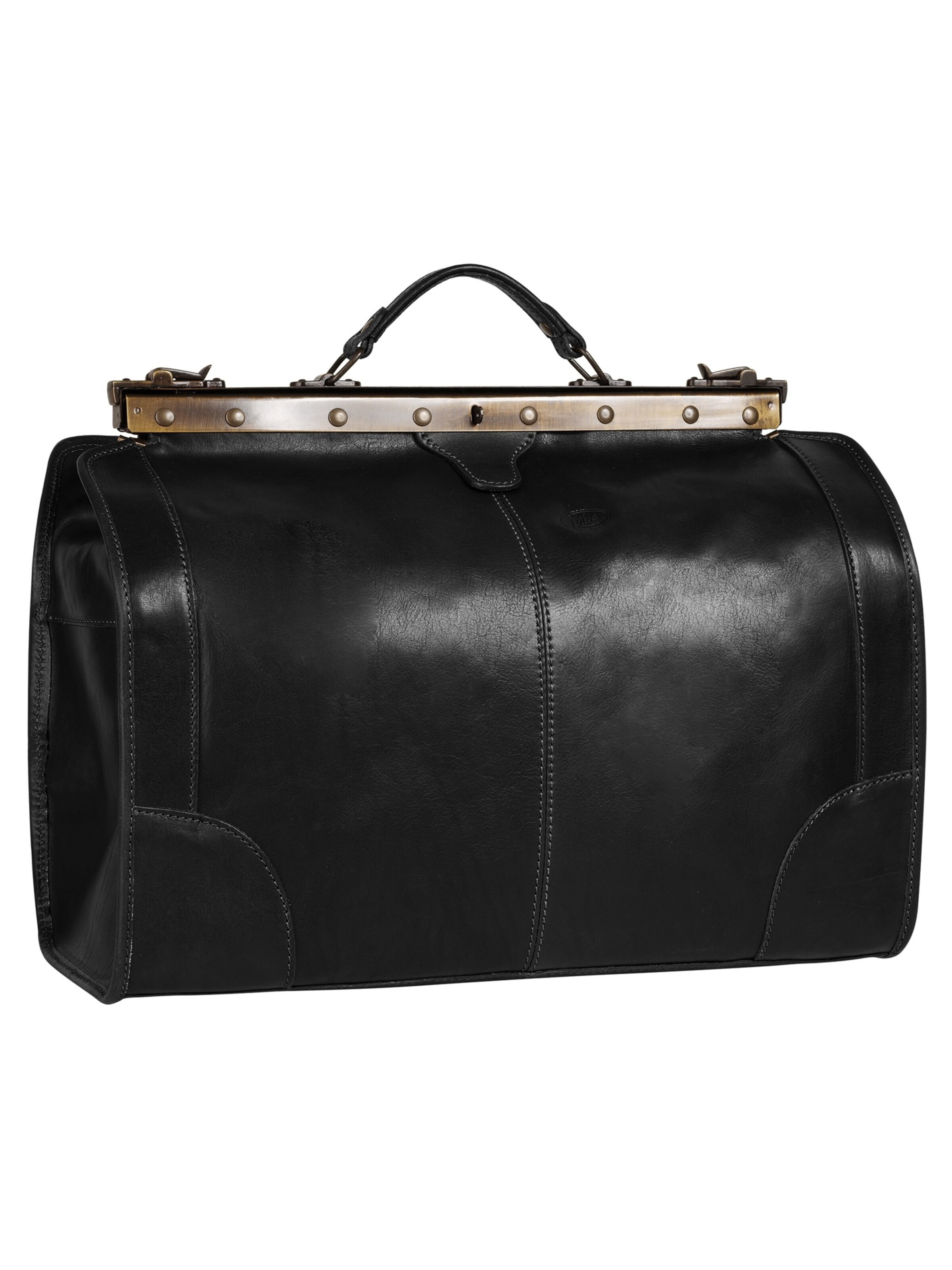 piké Travel bag 'LOMBARDIA MEDIUM' in Black