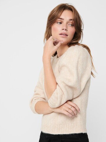 ONLY Sweater 'Benin' in Beige