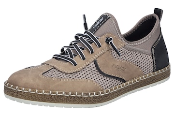 Rieker Schnürschuh in Beige: Vorderseite