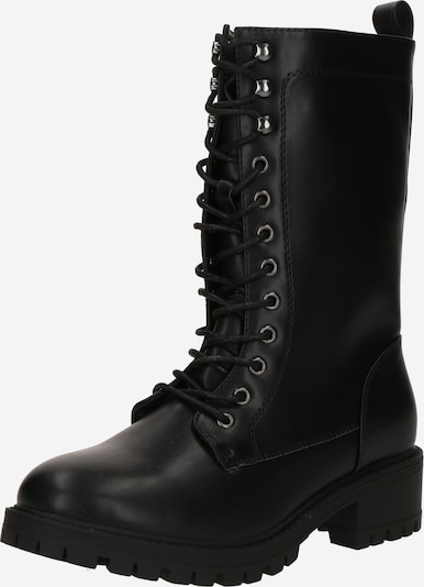 ABOUT YOU Čizme sa vezicama 'Linda' u crna, Pregled proizvoda