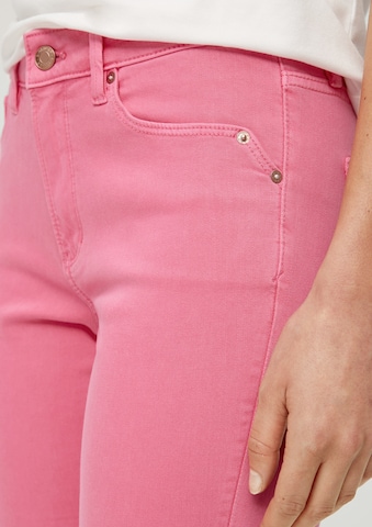 s.Oliver Slimfit Jeans 'Betsy' in Pink