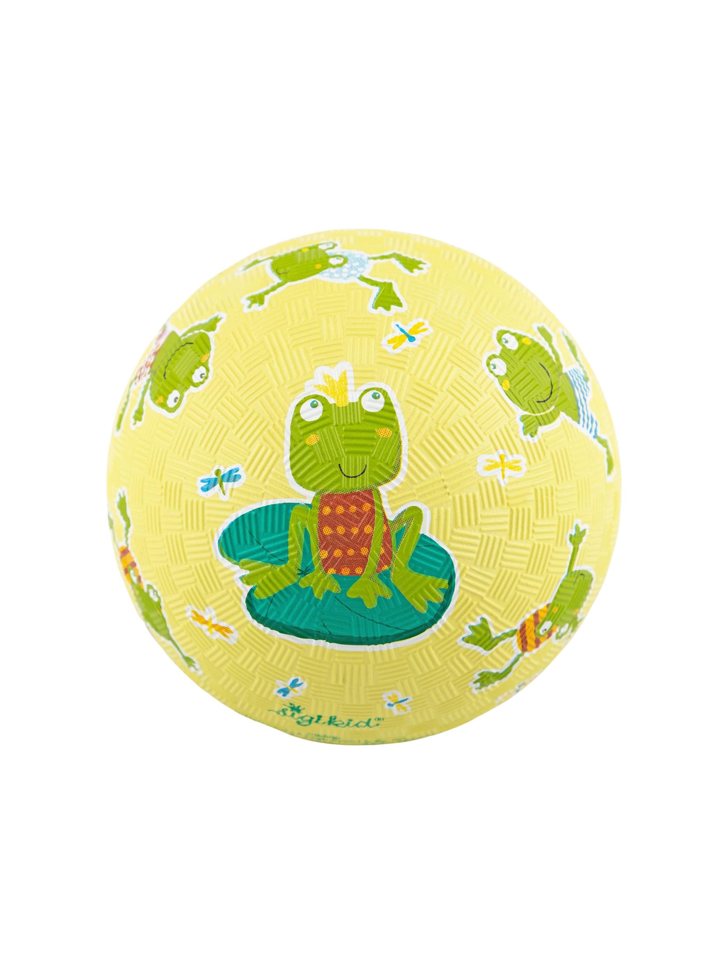 SIGIKID Ball 'Mini-Kautschuk Ball Frosch' in Green: front