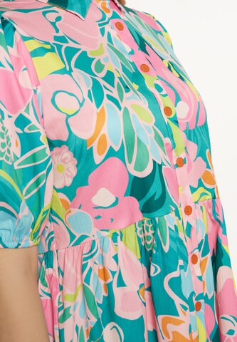 FELIPA - Vestido camisero 'Fashion Look' en verde