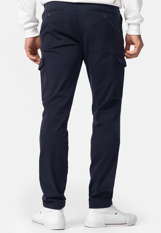 INDICODE JEANS Regular Cargo trousers ' Walmie ' in Blue
