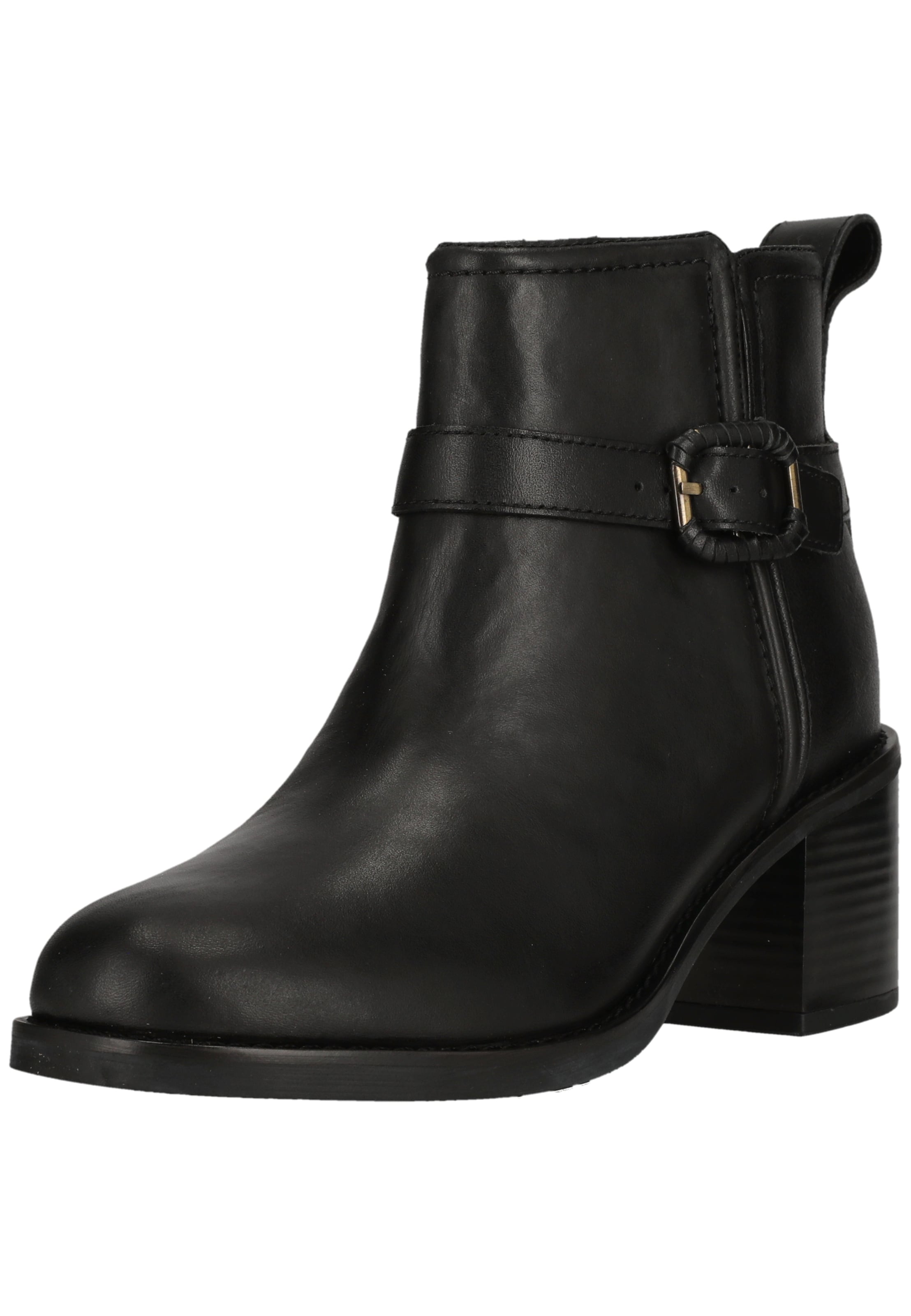 CLARKS Stiefelette 'Chamberly Trim' in Schwarz: Vorderseite