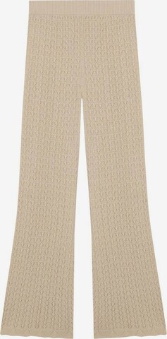 Scalpers Wide Leg Hose in Beige: predná strana