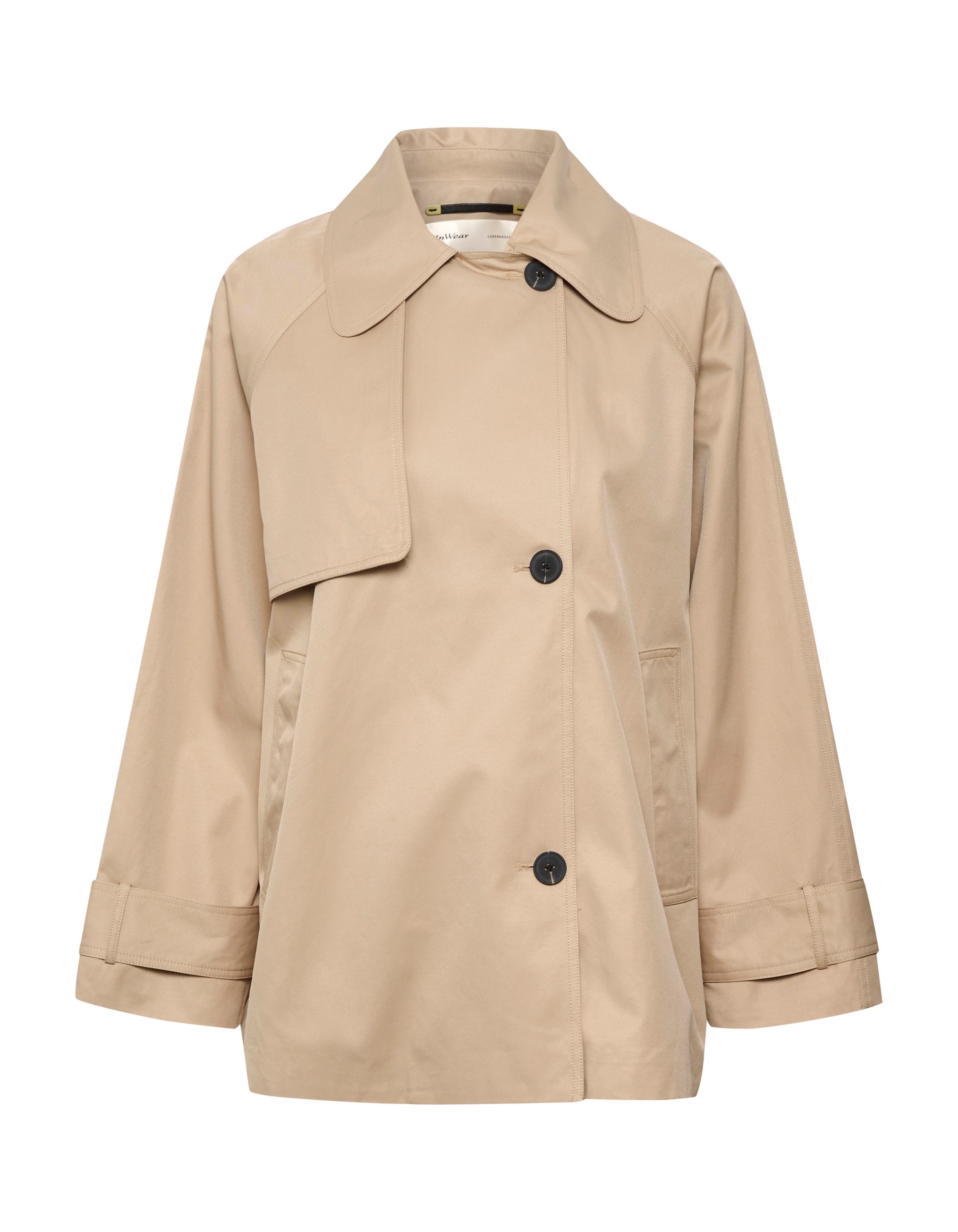 InWear Ανοιξιάτικο και φθινοπωρινό παλτό 'Minona' σε μπεζ: μπροστά