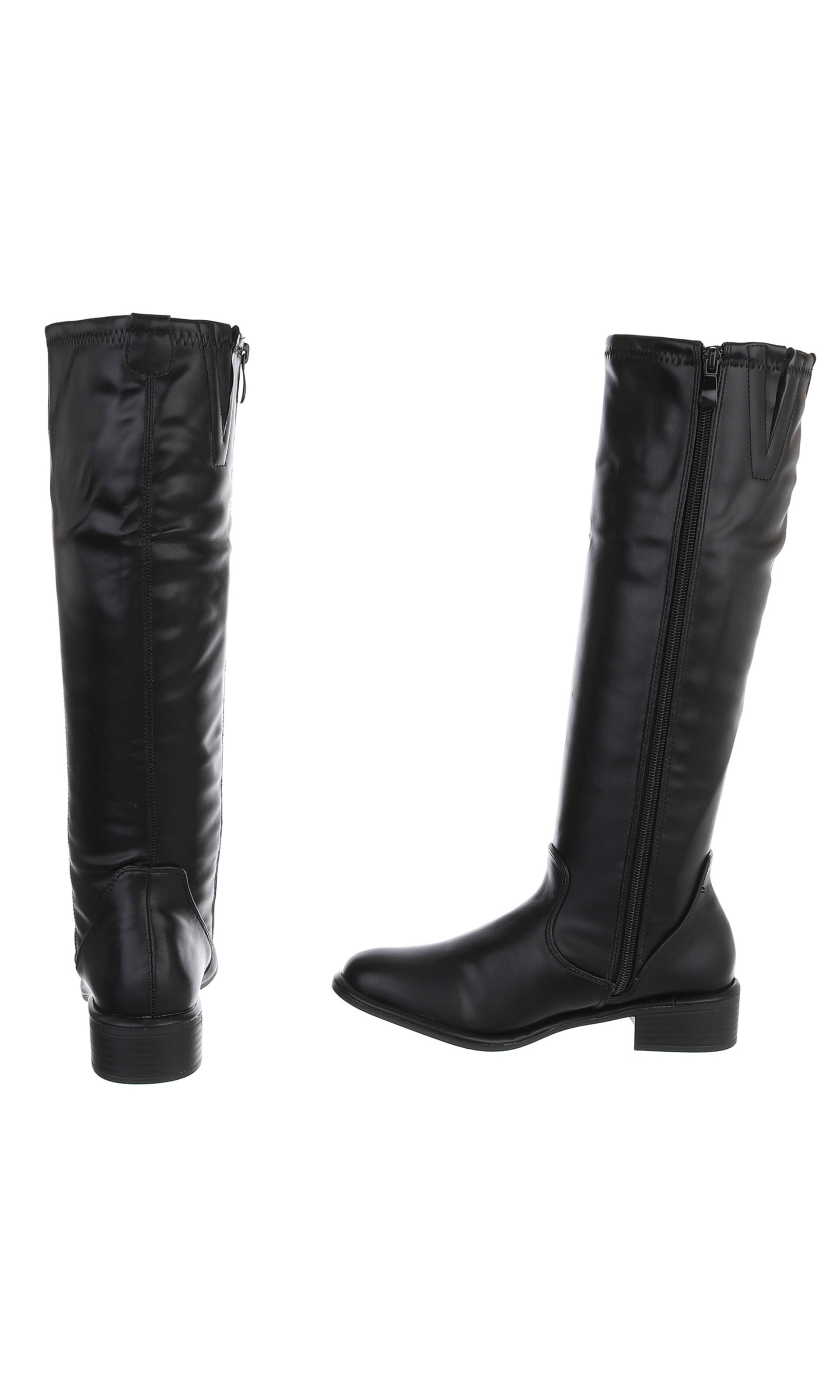 Ital-Design Stiefel in Schwarz