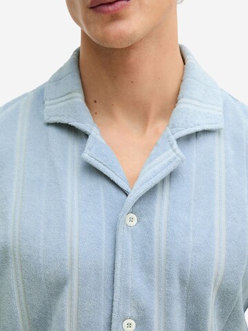 Marc O'Polo Shirt ' Terry Towel ' in Blue
