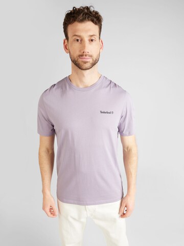 T-Shirt TIMBERLAND en violet : devant