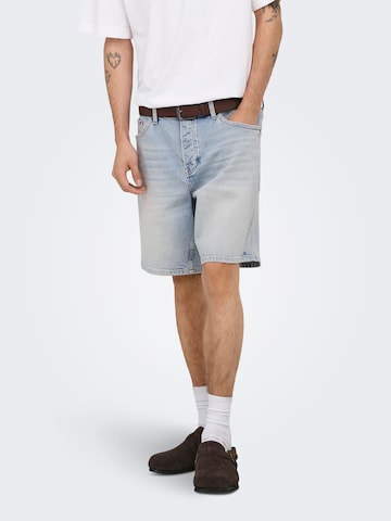 Only & Sons Regular Jeans 'ONSEDGE' in Blauw