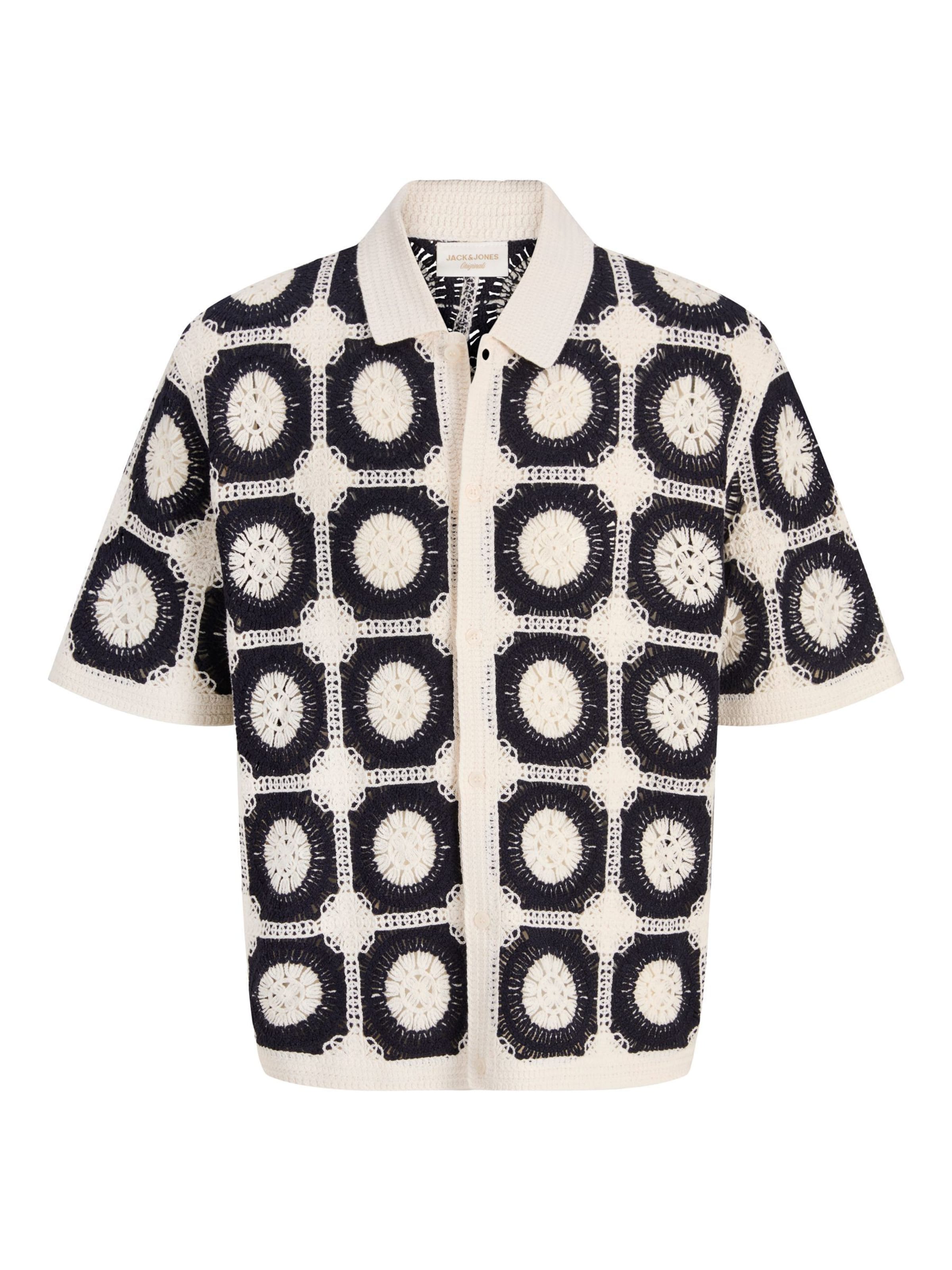 JACK & JONES Regular Fit Skjorte i sort: forside