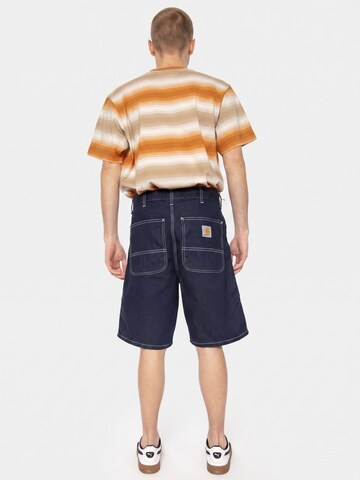 Carhartt WIP Luźne Jeansy 'Simple Short Blue' w kolorze niebieski