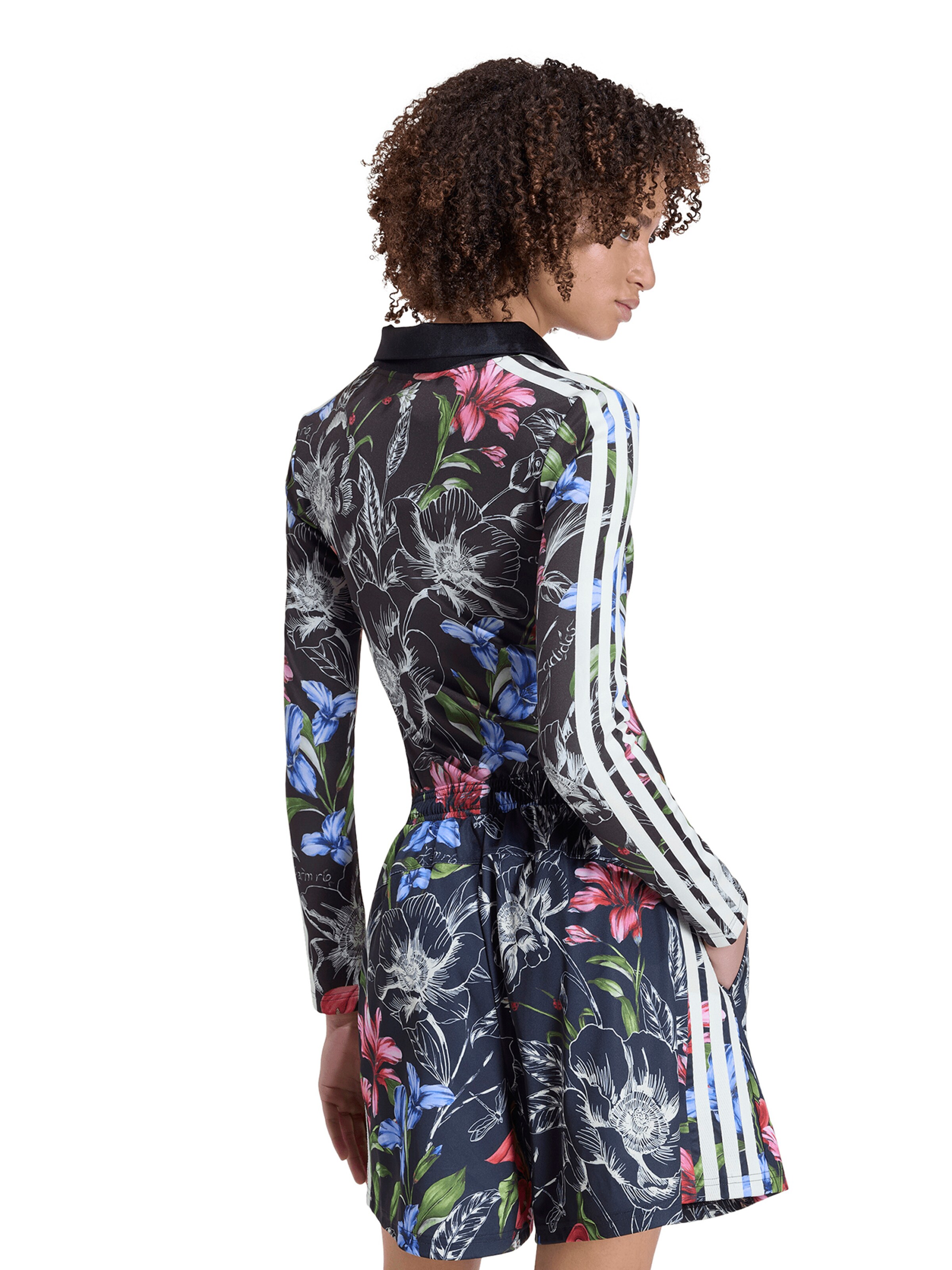 ADIDAS SPORTSWEAR Sport body 'Adidas x Farm Rio' in Zwart