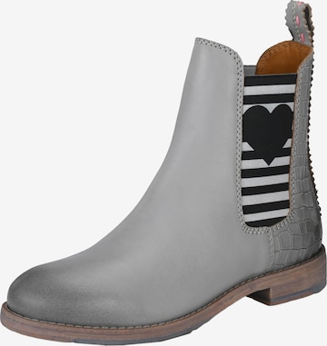 Crickit Chelsea Boots in Grey: front