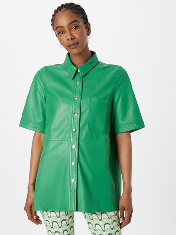 Ibana - Blusa 'TIFFANY' em verde: frente