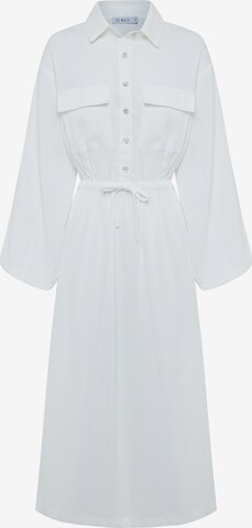 Robe St MRLO en blanc : devant