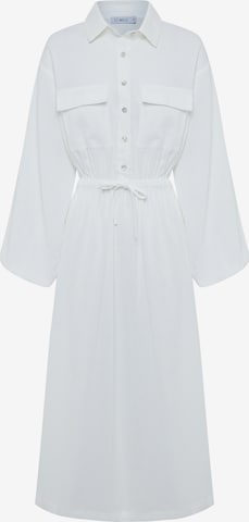 Robe St MRLO en blanc : devant