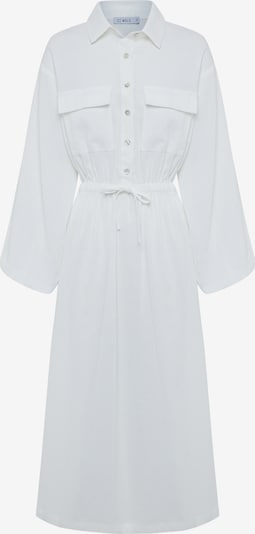 Suknelė 'REISE MIDI DRESS' iš St MRLO, spalva – balta, Prekių apžvalga