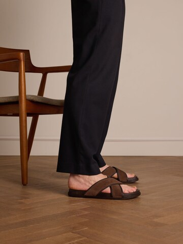 Mule MANFIELD en marron
