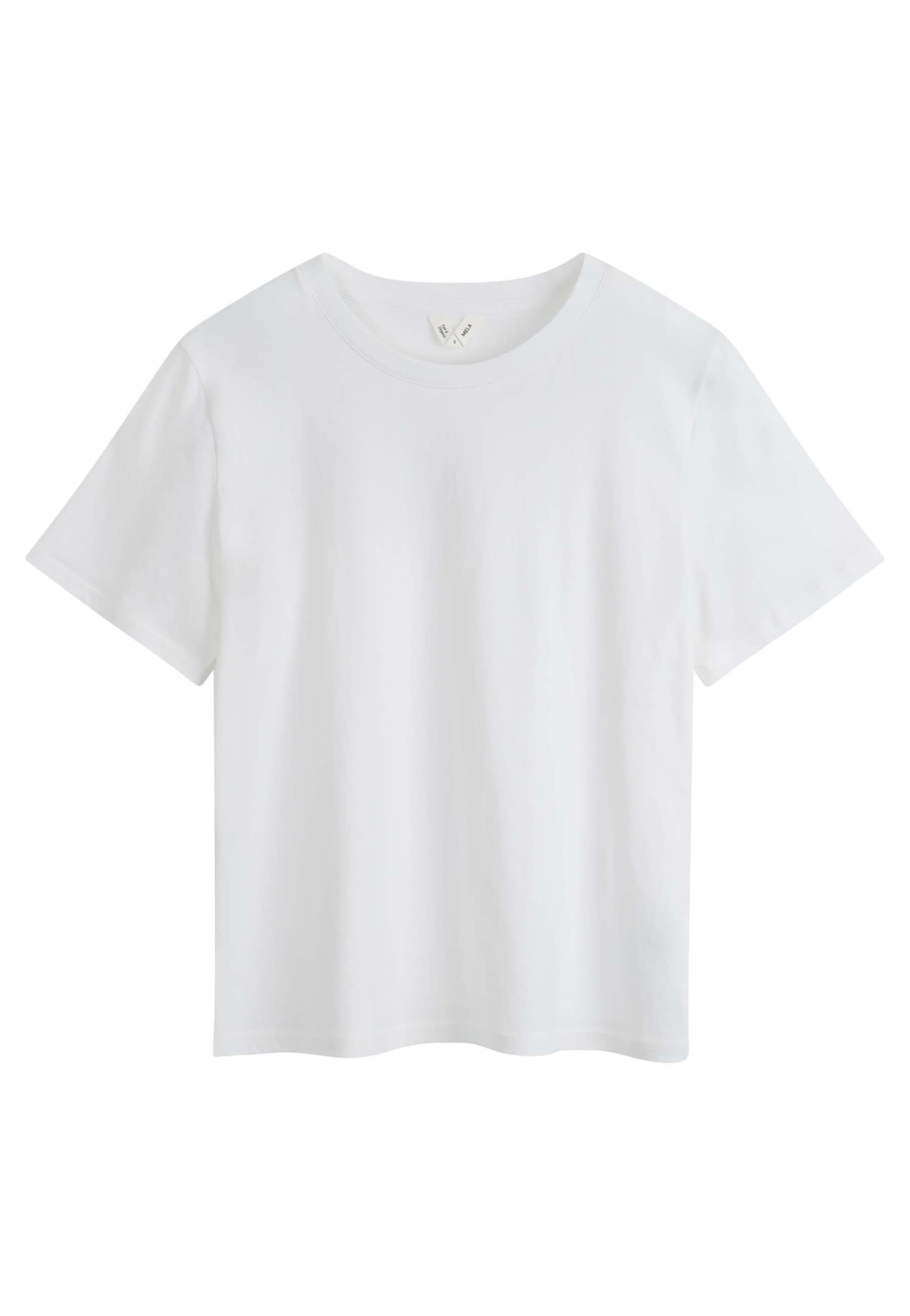 MELA Тениска 'Tanika' в бяло: отпред
