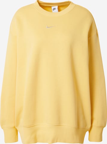 Nike Sportswear Dressipluus, värv kollane: eest vaates