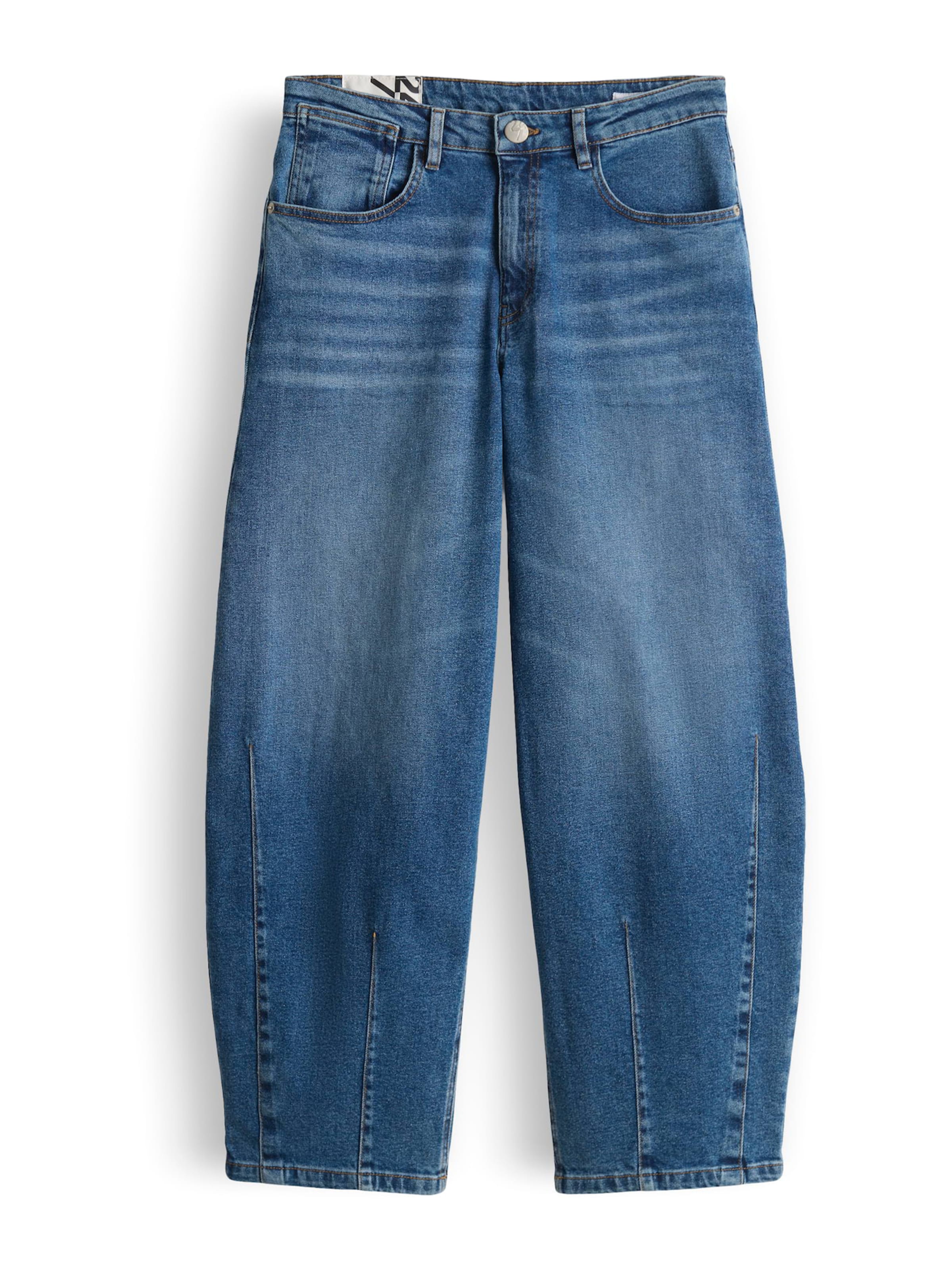 OPUS Barrel Jeans 'Lissie' in Blue: front