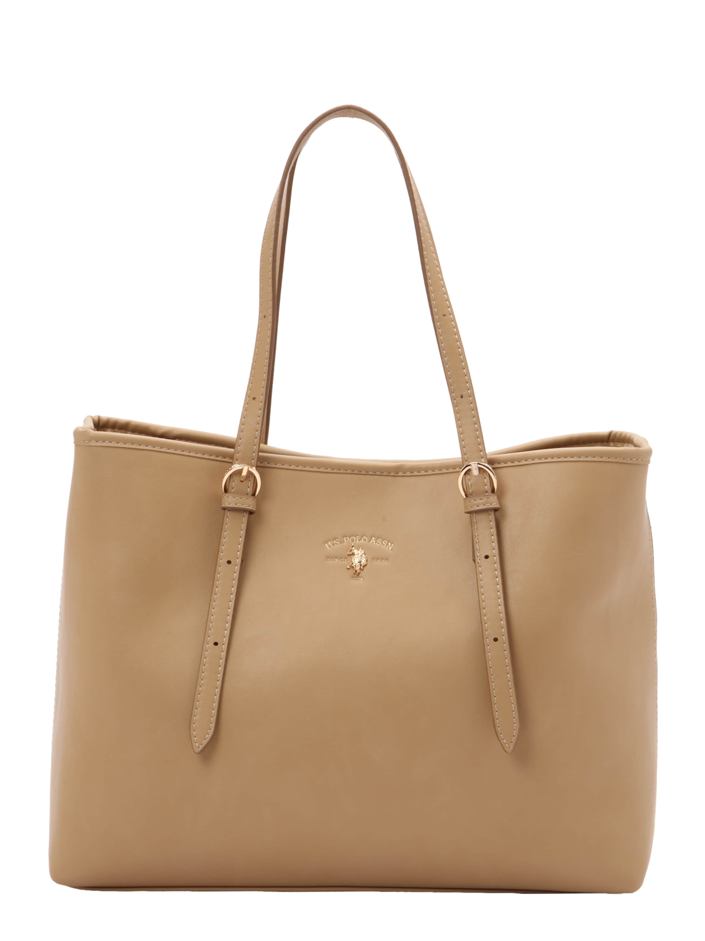 U.S. POLO ASSN. Shopper in Beige: front