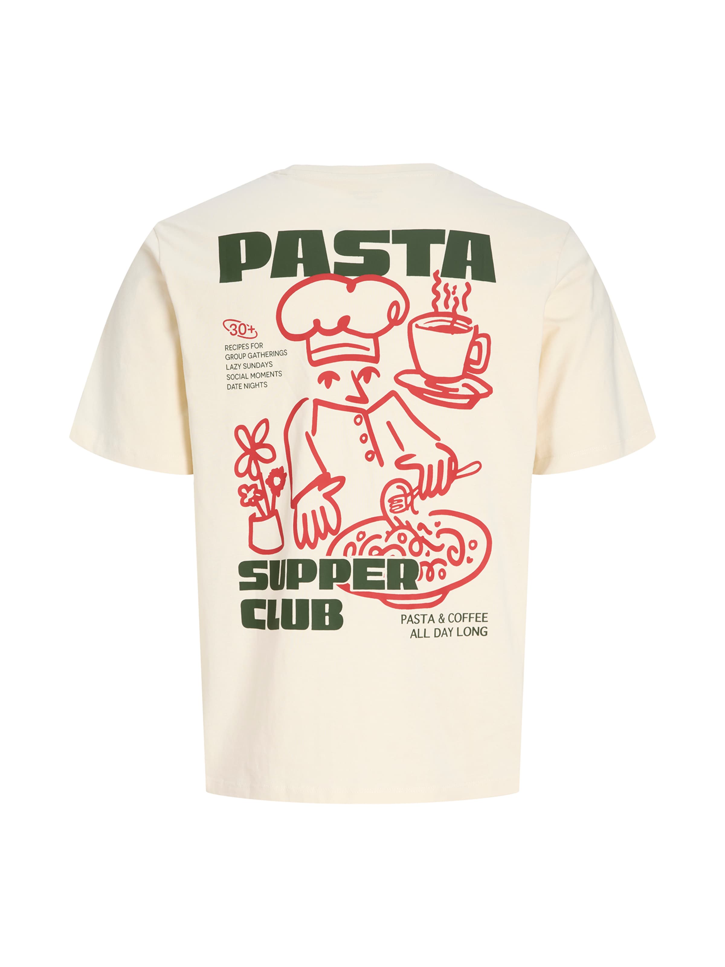 JACK & JONES - Camiseta 'JORSUMMER' en blanco