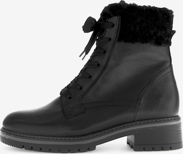 Bottines à lacets GABOR en noir : devant