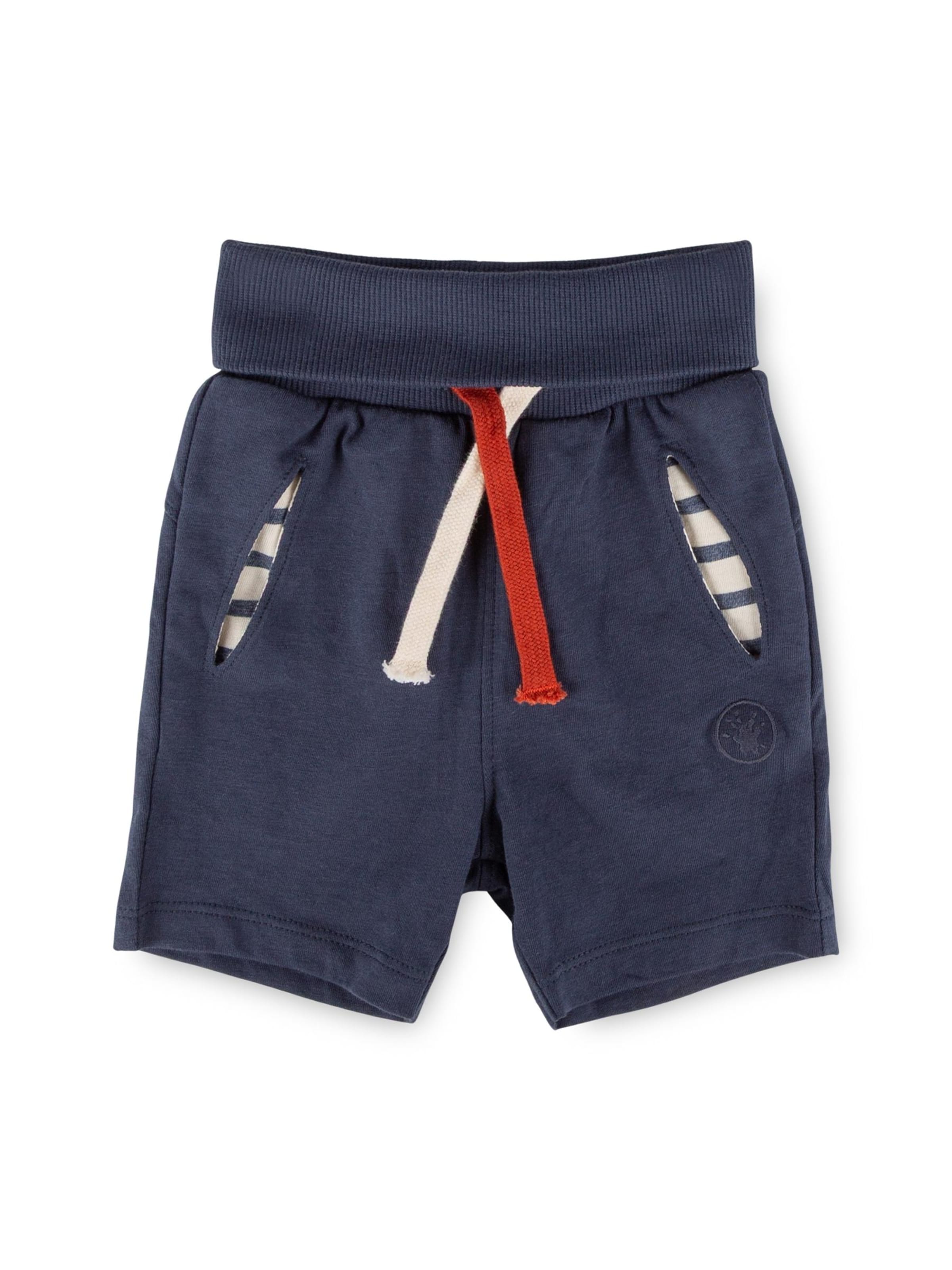 SIGIKID Regular Pants 'Bermuda Ahoi Little Pirate' in Blue: front