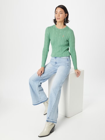 Polo Ralph Lauren Пуловер 'JULIANNA' в зелено