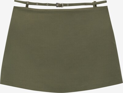 Pull&Bear Jupe en olive, Vue avec produit