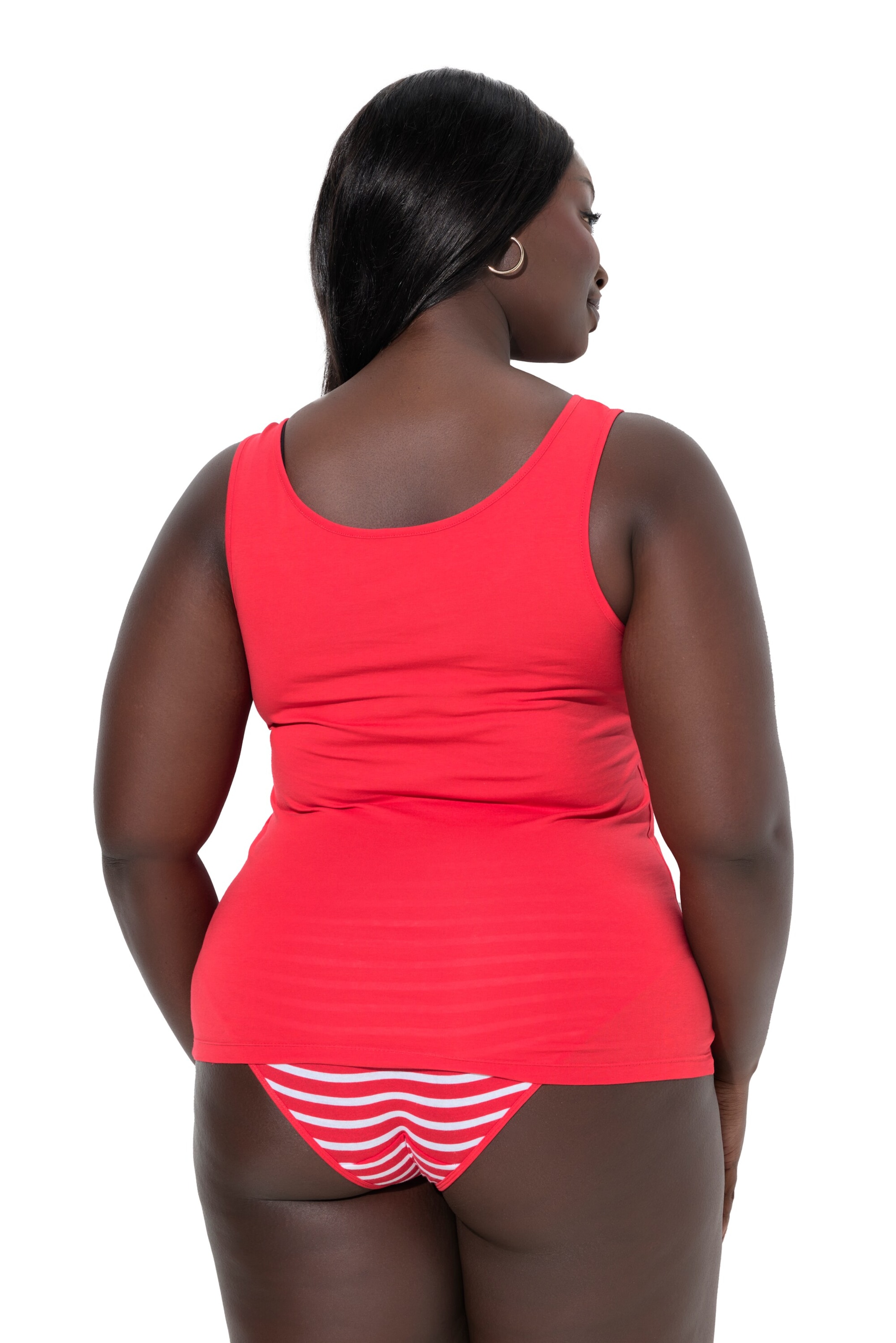 Ulla Popken Unterhemd in Rot