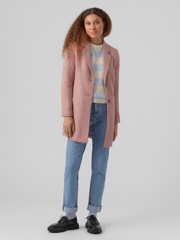 VERO MODA Tussenmantel in Roze