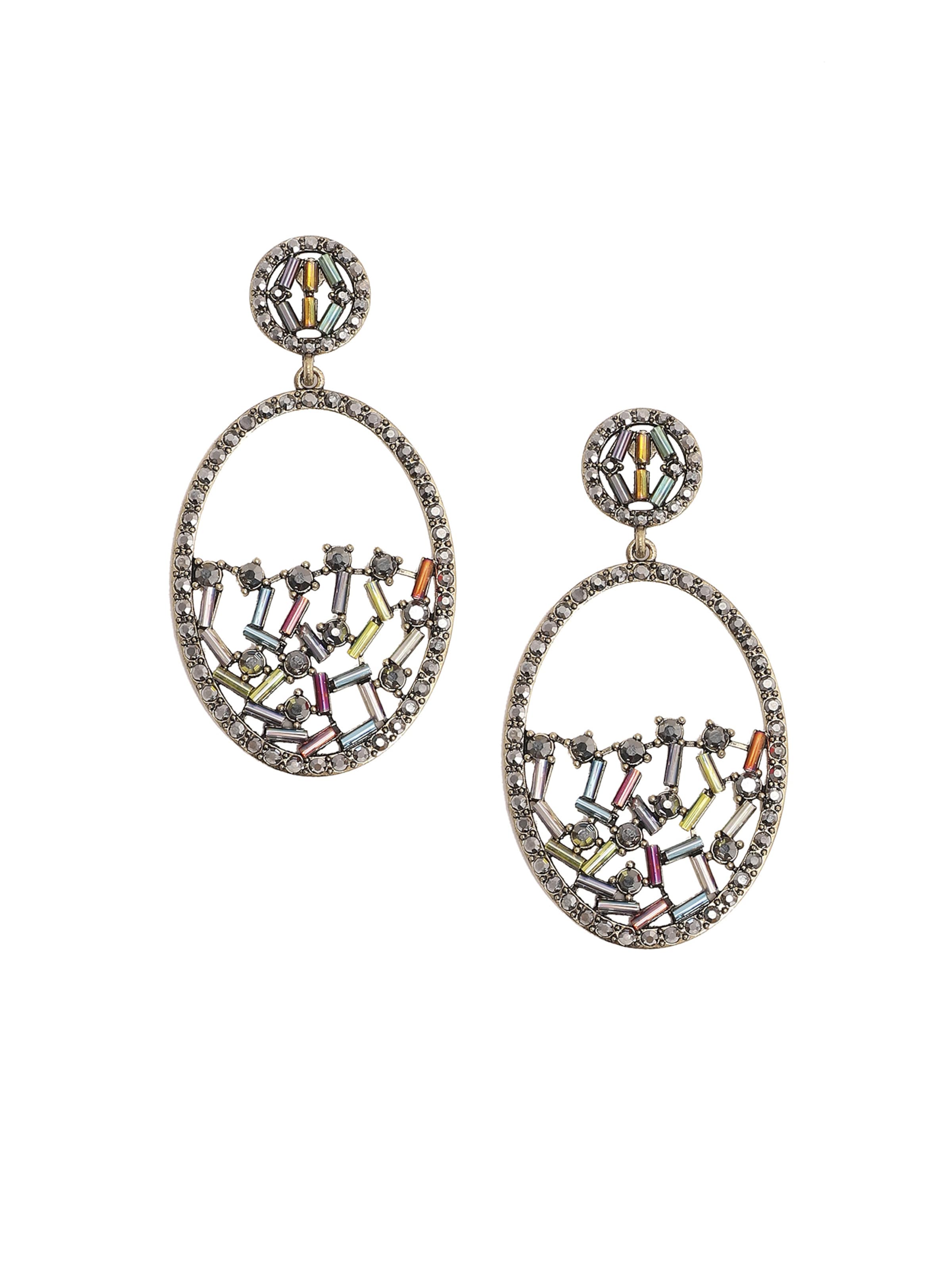 SOHI - Brincos ' Kenina ' em mistura de cores: frente