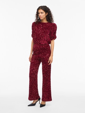Wide leg Pantaloni 'VIBelieve' de la VILA pe roșu
