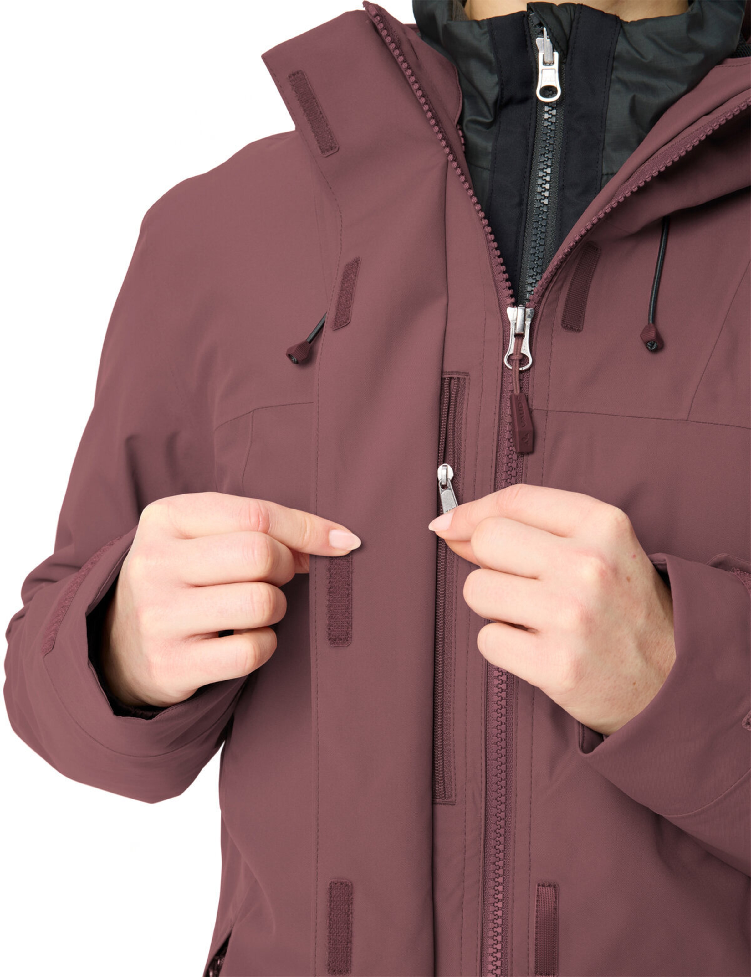 VAUDE Outdoorjacke 'Neyland' in Rot
