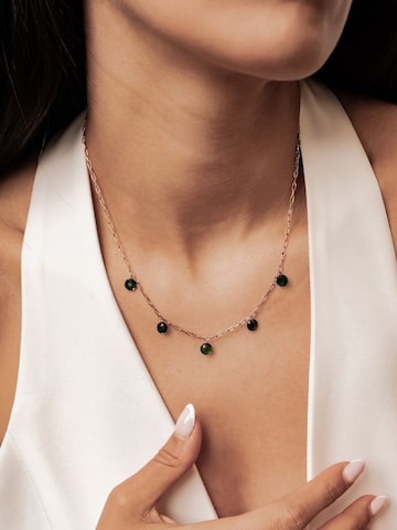 Hey Happiness Ketting 'Green Glow' in Goud