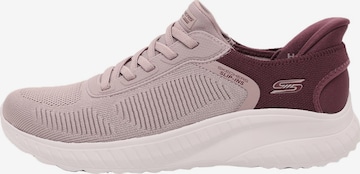 Scarpa slip-on 'BOBS SQUAD CHAOS - CURRENT MU' di SKECHERS in lilla: frontale