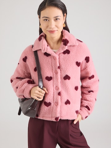 Geacă de primăvară-toamnă 'El44lie' de la Hailys pe roz: față