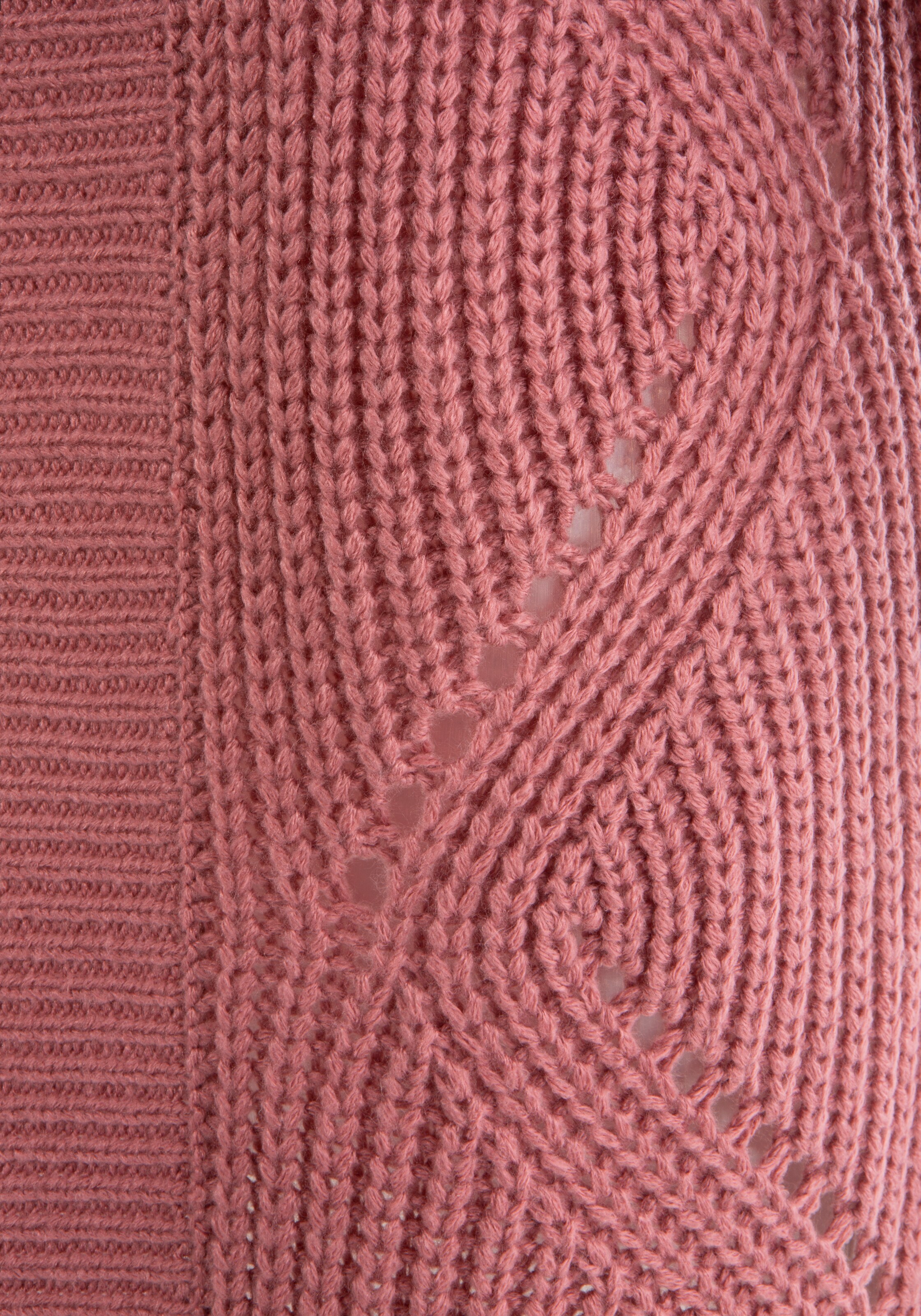 Frauen Pullover & Strick TAMARIS Strickjacke in Rosa - AJ82784 Frauen Pullover & Strick TAMARIS Strickjacke in Rosa - AJ82784