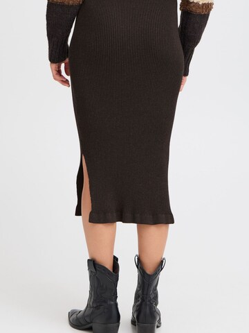 Jupe 'SARA' PULZ Jeans en marron